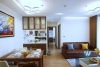 High floor 2 bedroom apartment for rent in M2 building Metropolis, Ba Dinh
